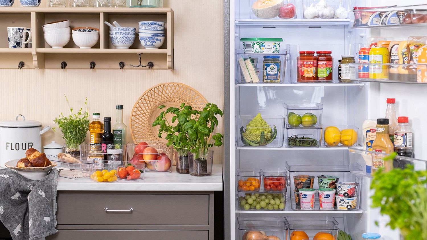 Endlich System im Kühlschrank – mit SmartStoreTM!