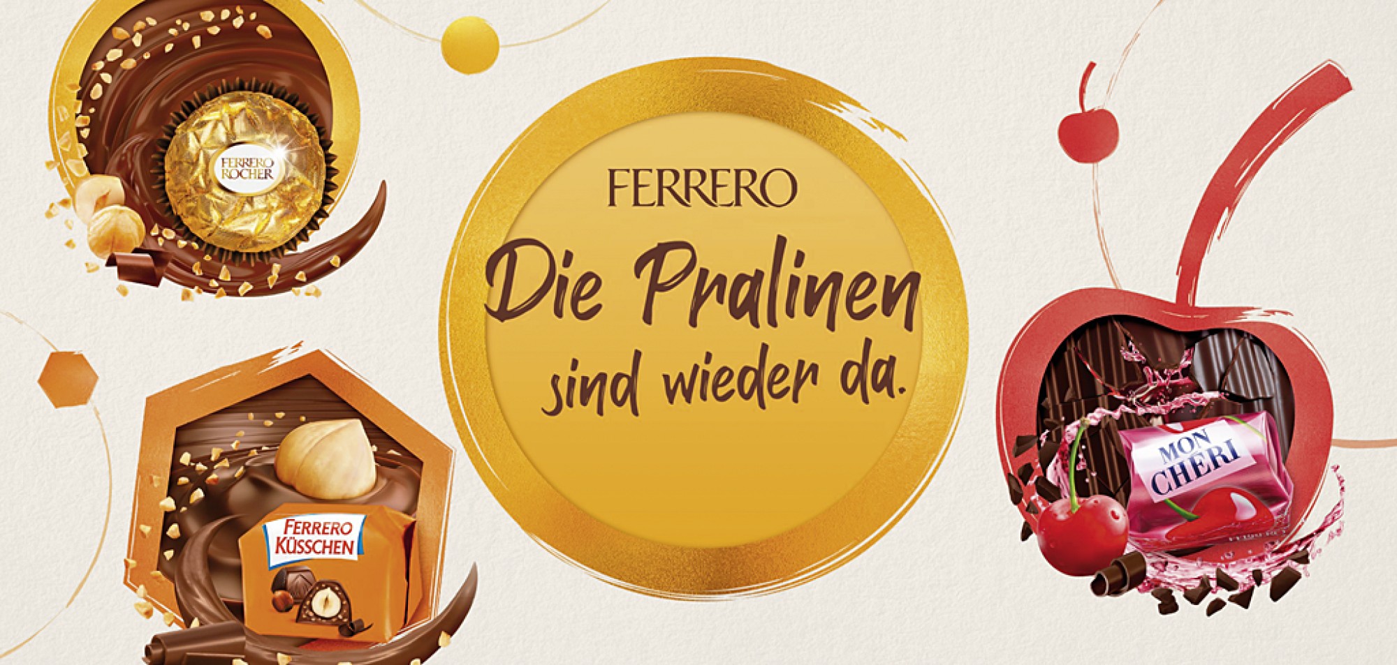 Die Ferrero Pralinen sind wieder im Handel erhältlich Die Ferrero Pralinen sind wieder im Handel erhältlich